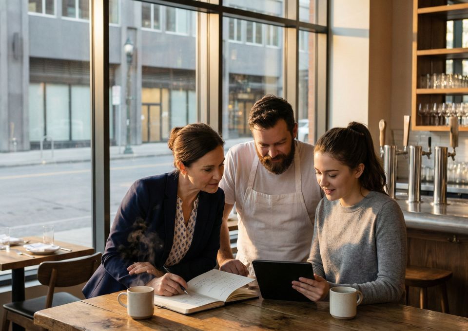 Zielgruppe des KI Workshops aus Hotellerie Gastronomie und Zulieferbranche